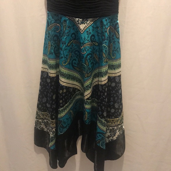 Signature by Sangria Dress Paisley Print Size S - Picture 5 of 9
